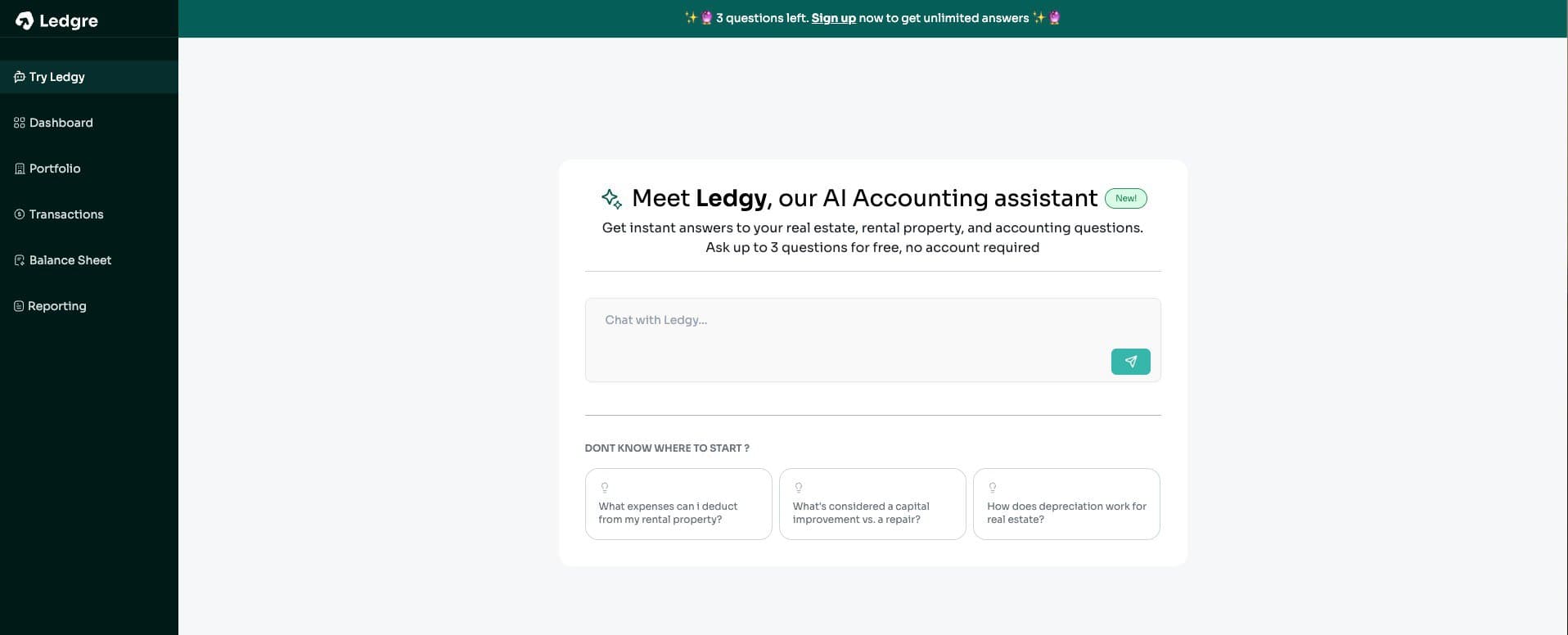 Introducing Ledgy: Your Personal AI Accounting Assistant